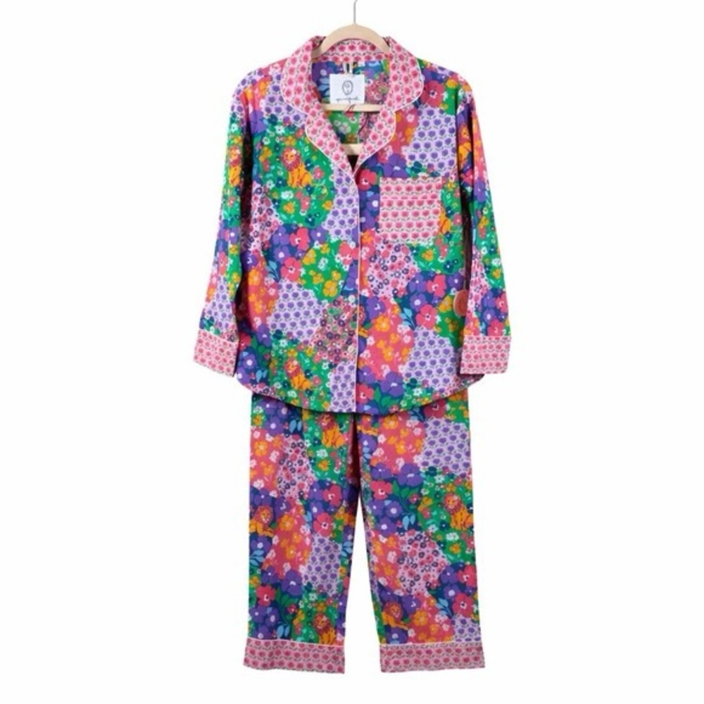 PRINTFRESH FLOWER POWER PJ PANT SET